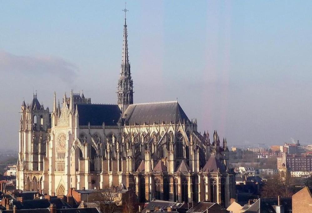 Appartement Neuf Entierement Equipe Proche Centre Amiens Esterno foto